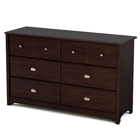 Six Drawer Dresser